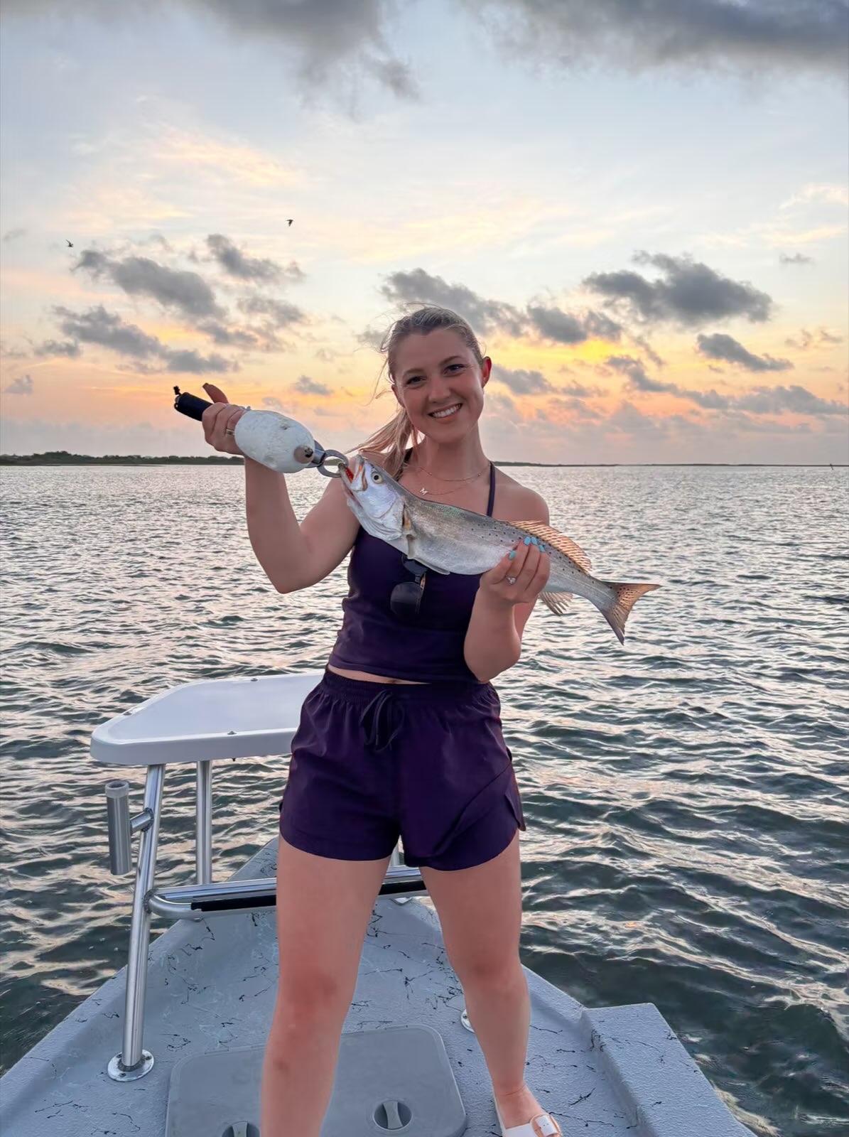 Port O'Connor fishing trip shared by Mayerling Ramos de Silvio